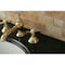Kingston Brass KC7062ZX 8" Widespread Bathroom Faucet, Polished Brass KC7062ZX - alternate 2